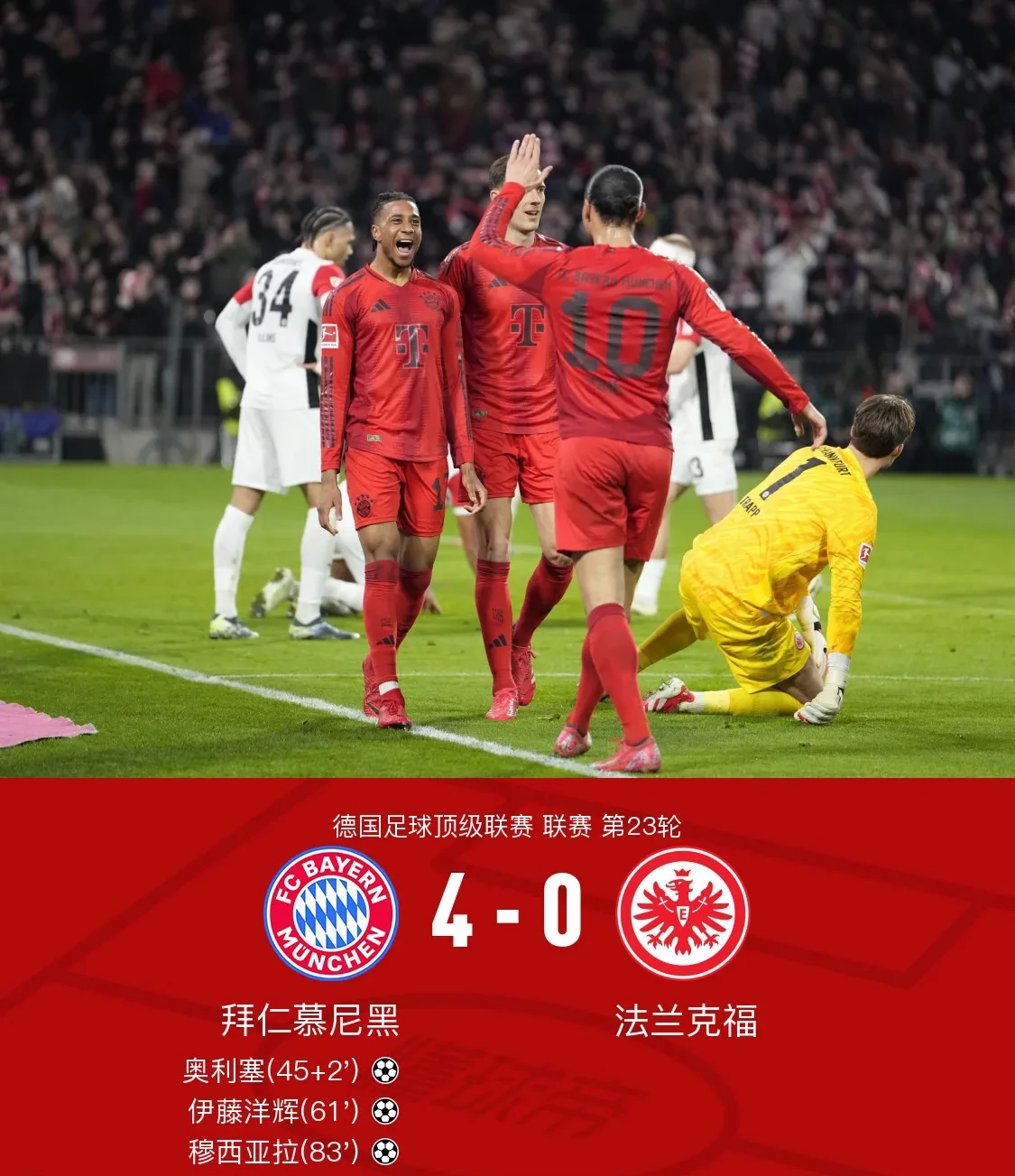 开云体育中国-拜仁大胜晋级，小组第一毫无悬念
