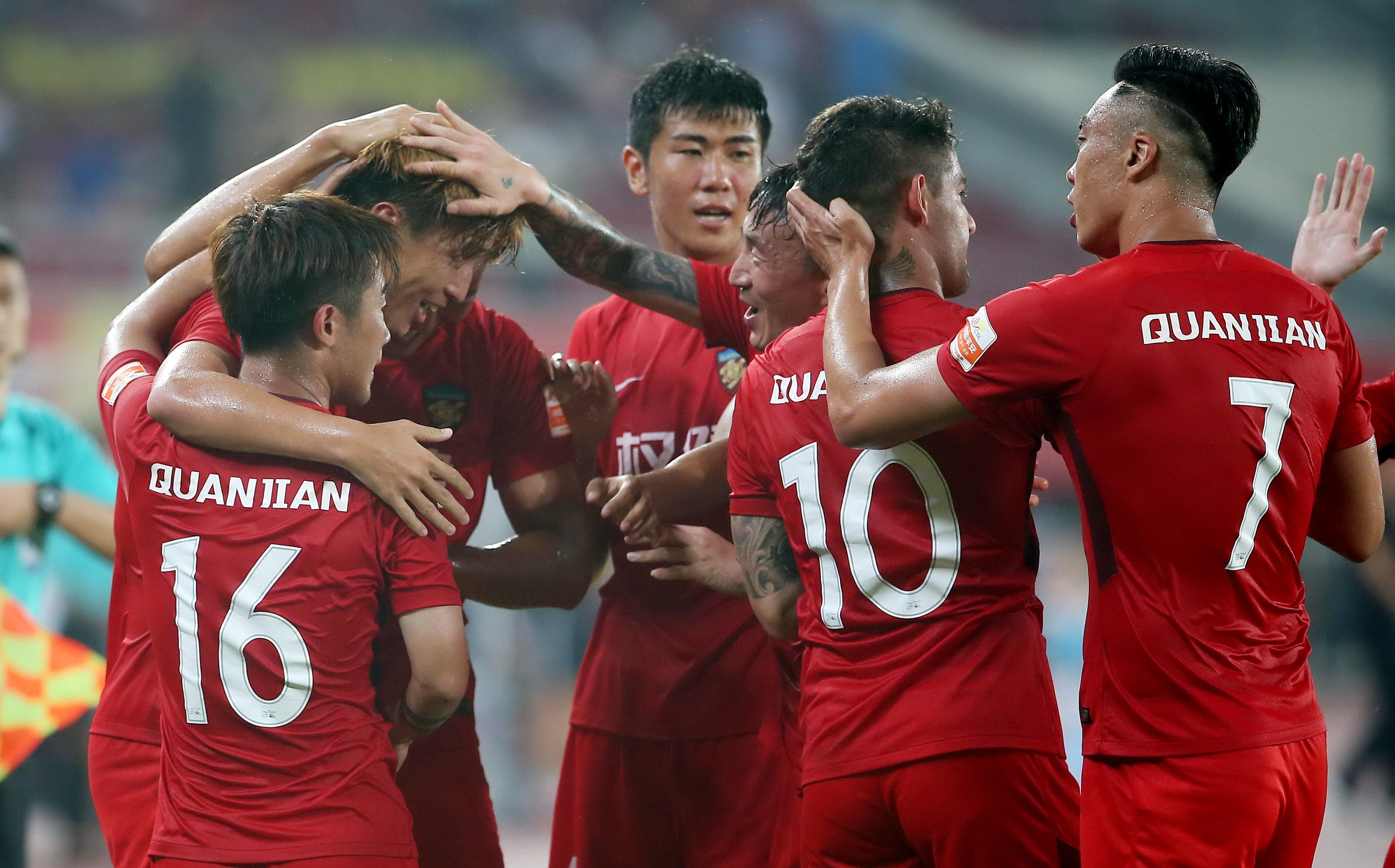 权健主场战胜富力，展现实力