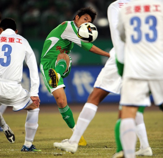 关于河北国安备战中，迎战江苏舜天的信息